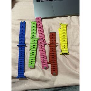 Silicone Band for Apple Watch iWatch 1 2 3 4 5 6 7 SE Sports 38 40‎ 41 42 44 45